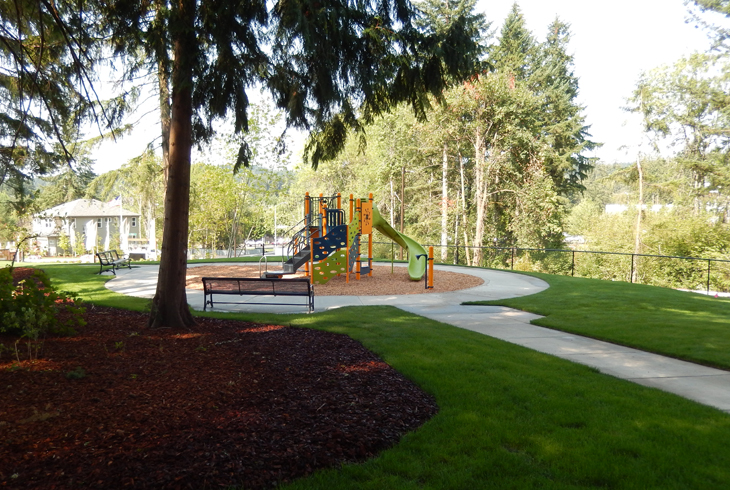 Newly-named Steeplechase Park in south Beaverton is one of three parks acquired from developers by THPRD.