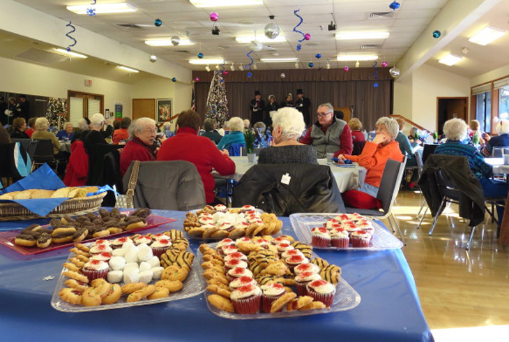 The annual Elsie Stuhr Day holiday party is Friday, Dec. 16, from 1:30-3:30 pm.