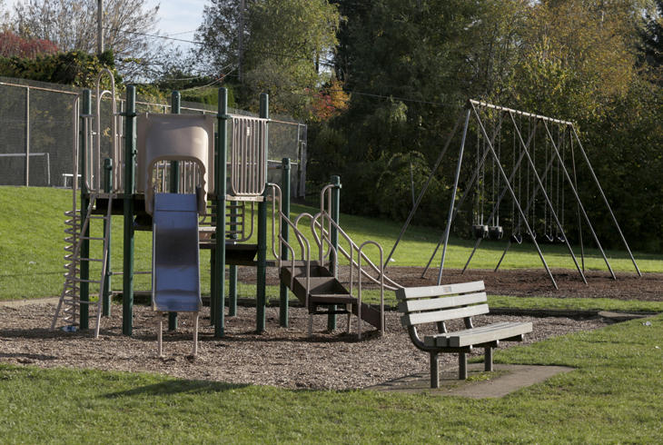 The play area at West Sylvan Park is scheduled to reopen this summer after public support for investment in repairs.