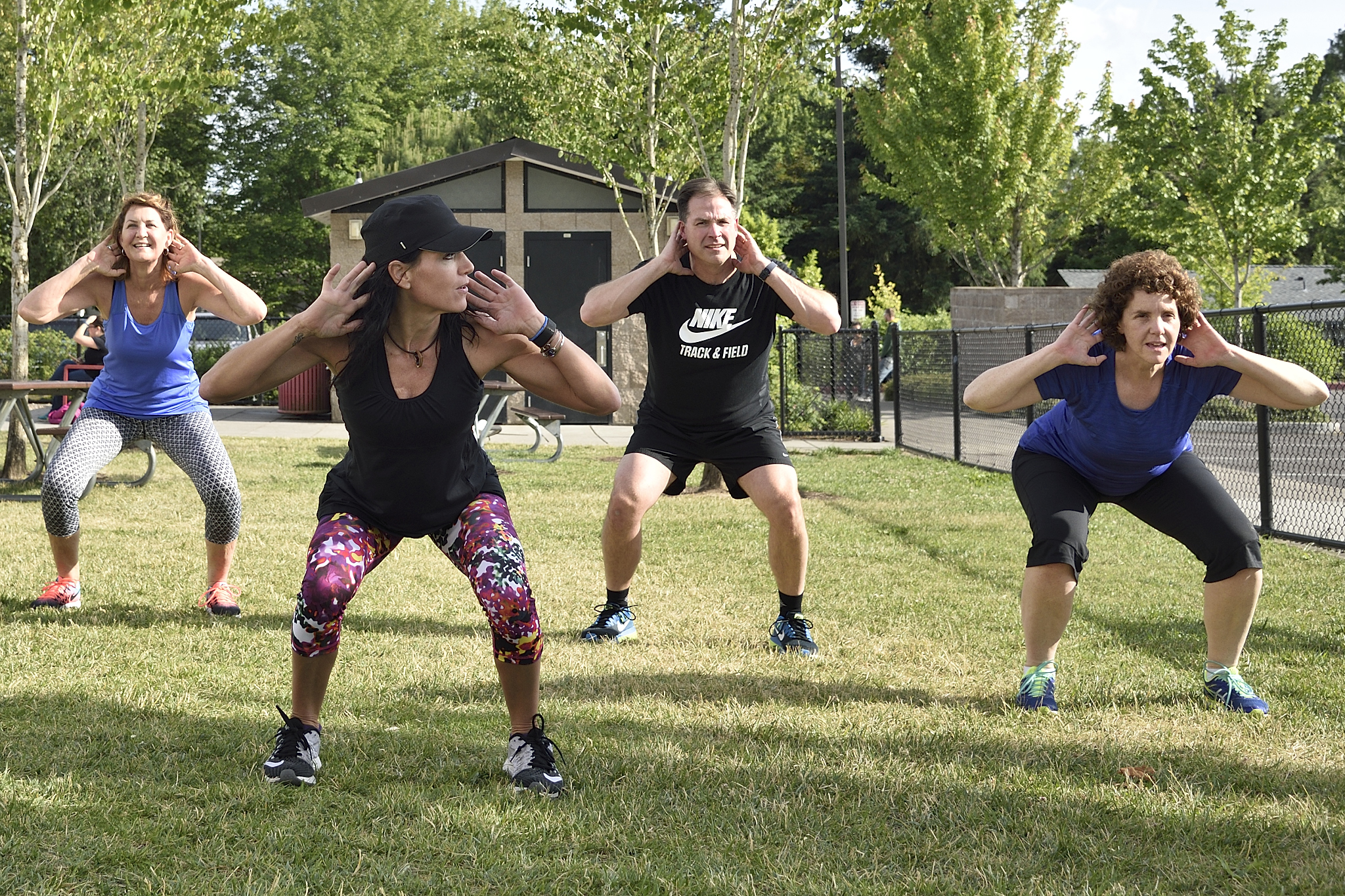 The new Fitness in the Park program is bringing group classes into THPRD parks all summer long.