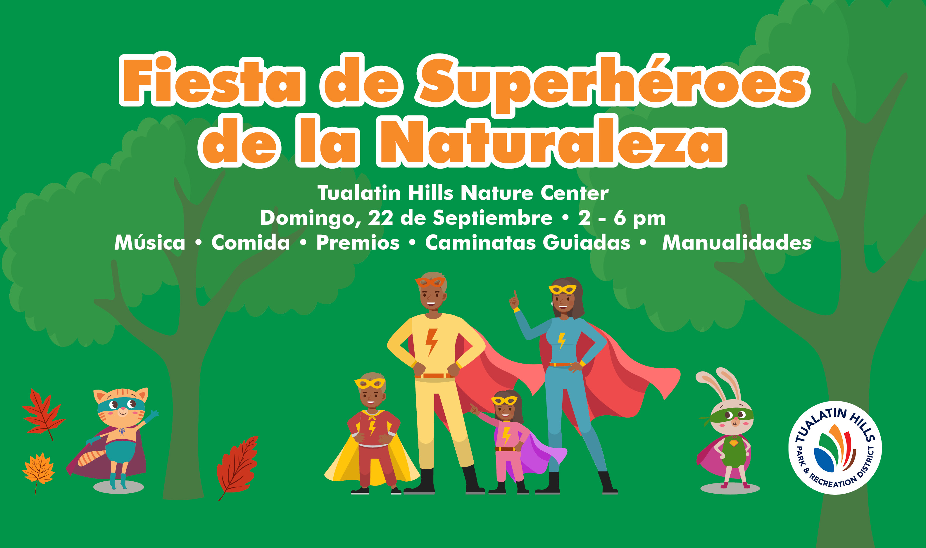 Fiesta de Superhéroes de la Naturaleza 