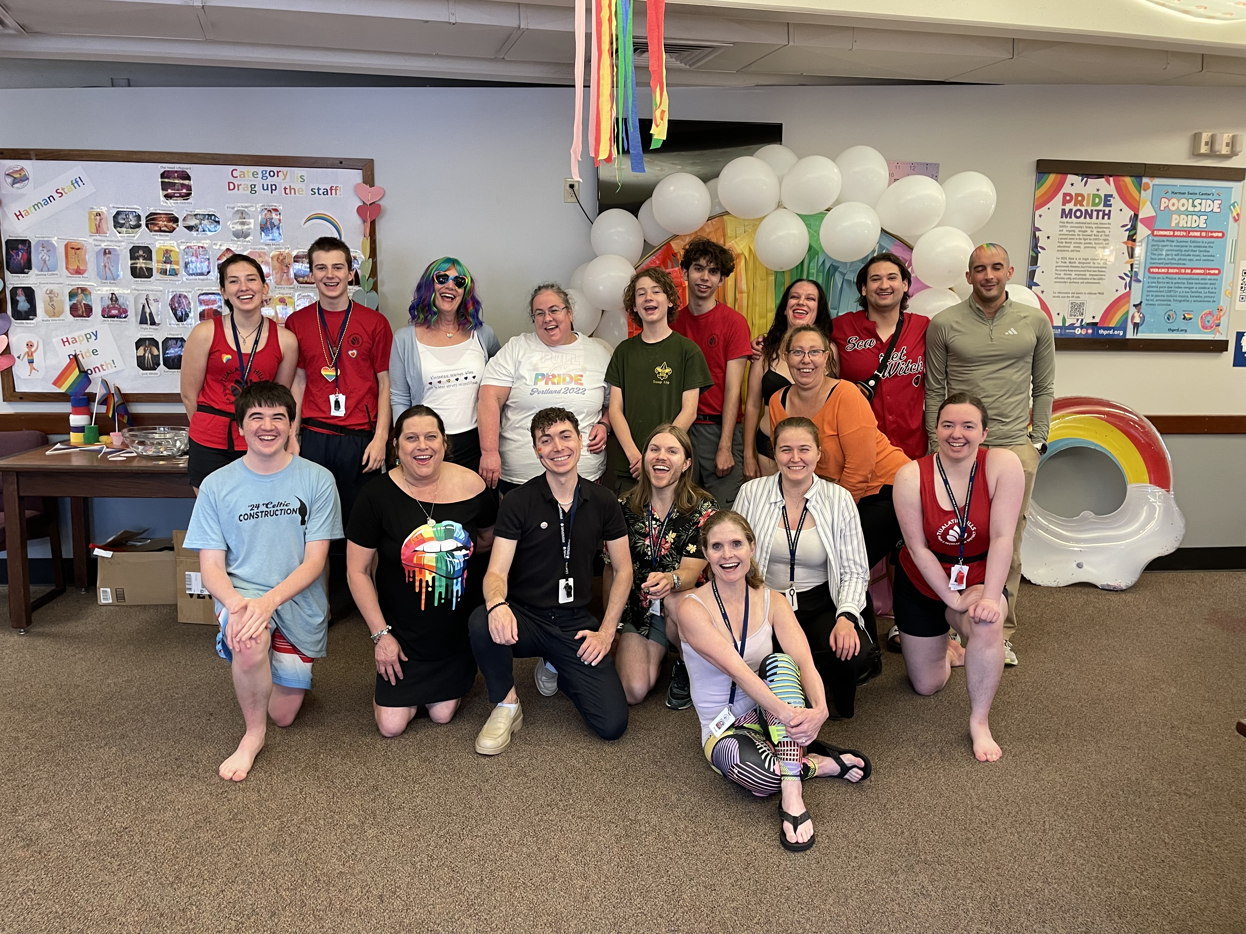 Poolside Pride Party