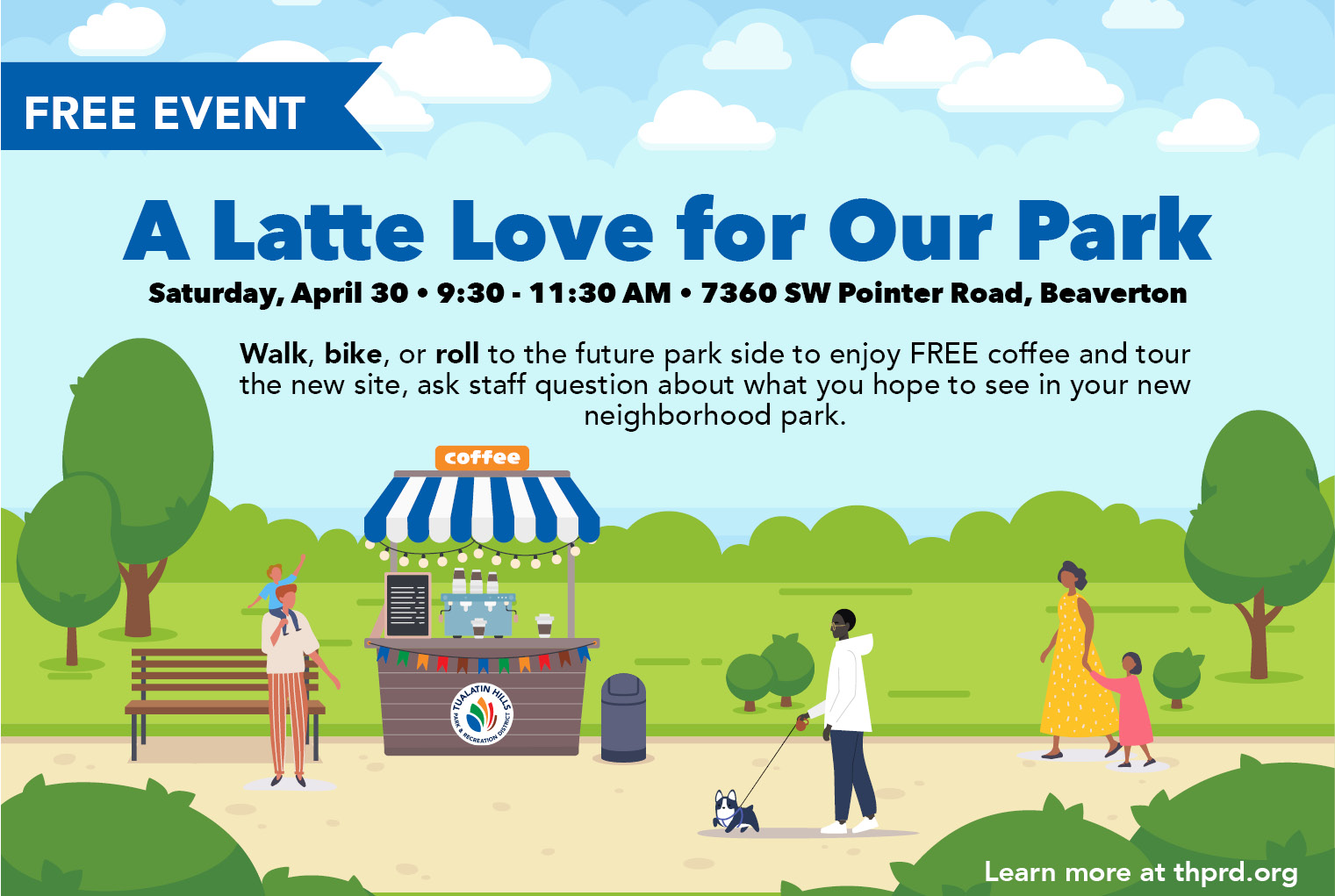 Join us for 'A Latte Love for Our Park' Event