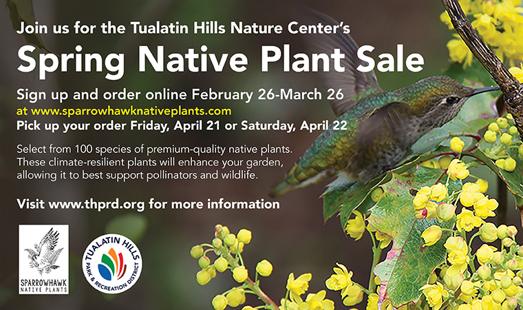 Save the Date for the Spring Native Plant Sale 