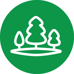 preserving natural spaces icon